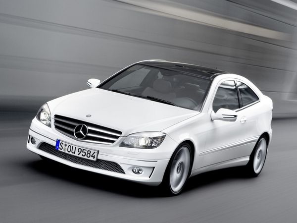 مرسيدس بنز CLC-Class 2008. الهيكل، المظهر الخارجي. كوبيه, 1 الجيل