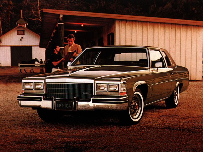 Cadillac Fleetwood Brougham 1977. Carrosserie, extérieur. Coupé, 1 génération