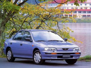 Subaru Impreza 1992. Bodywork, Exterior. Sedan, 1 generation