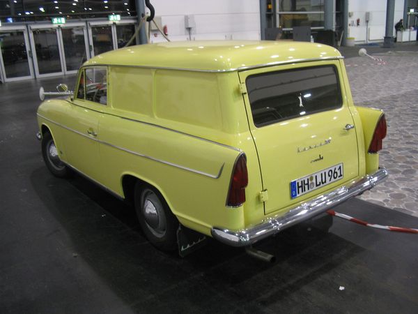 Боргвард Hansa 1100 1959. Кузов, экстерьер. Универсал 3 дв., 2 поколение