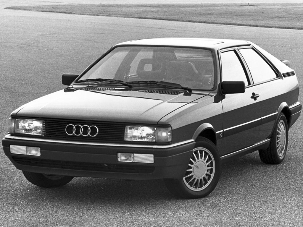 Audi Coupe 1984. Bodywork, Exterior. Coupe, 1 generation, restyling