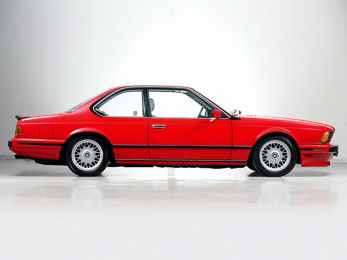 BMW M6 1984. Carrosserie, extérieur. Coupé, 1 génération
