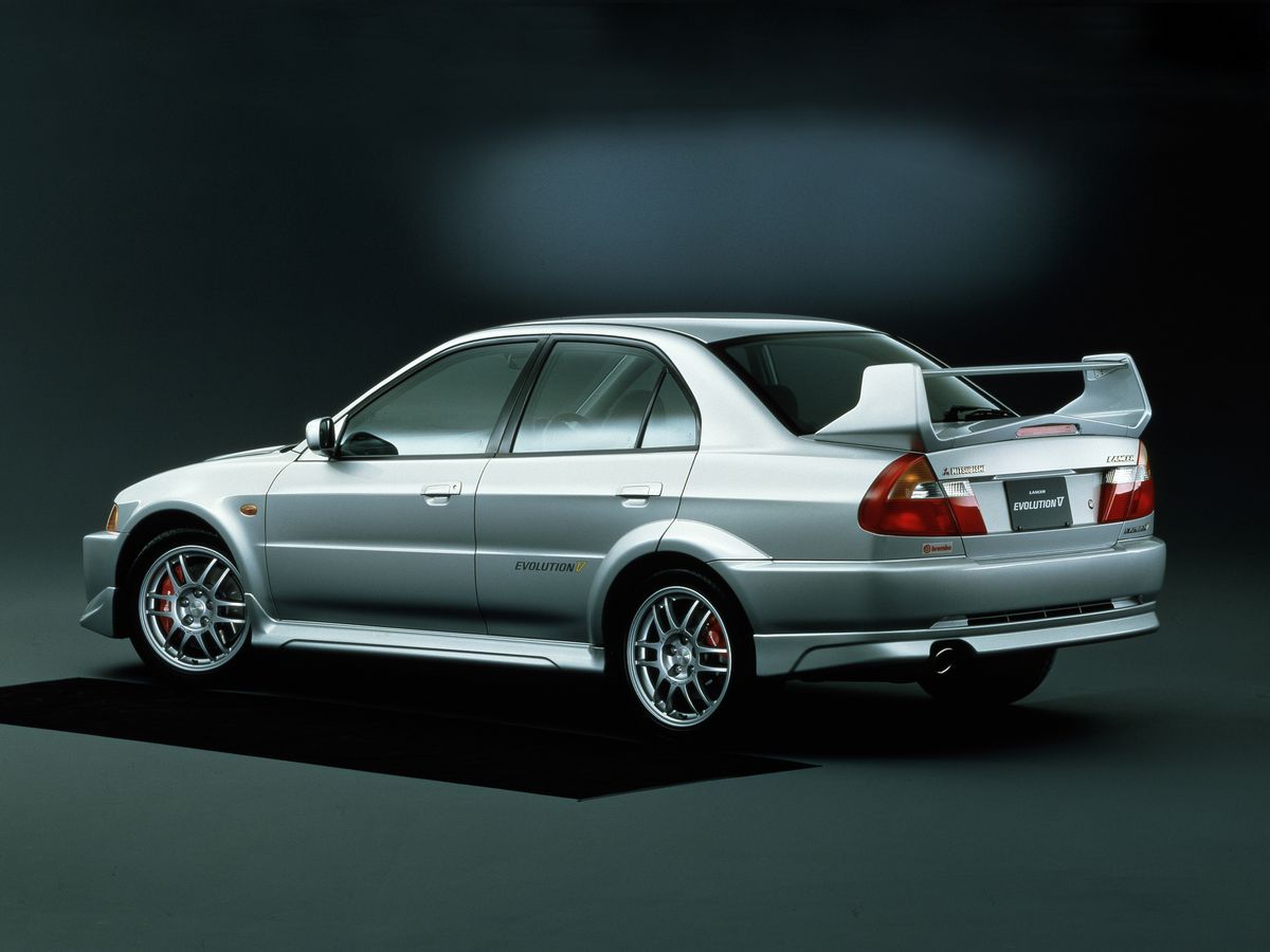 Mitsubishi Lancer Evolution 1998. Carrosserie, extérieur. Berline, 5 génération