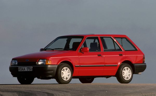 Ford Escort 1986. Carrosserie, extérieur. Break 5-portes, 4 génération