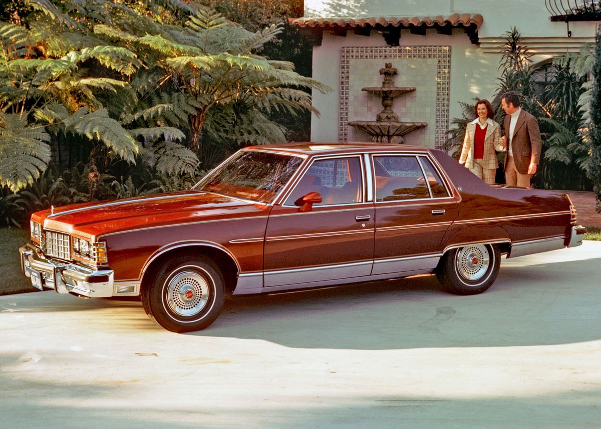 Pontiac Bonneville 1977. Bodywork, Exterior. Sedan, 6 generation