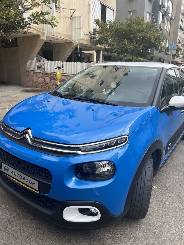 Buy the used Citroen C3, 2019 in Israel: light blue 2019 at a price of ...