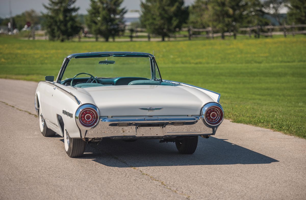 Ford Thunderbird 1961. Carrosserie, extérieur. Cabriolet, 3 génération