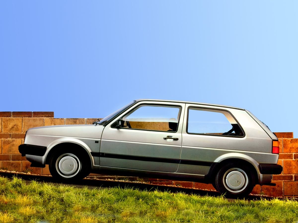 Volkswagen Golf 1983. Carrosserie, extérieur. Hatchback 3-portes, 2 génération