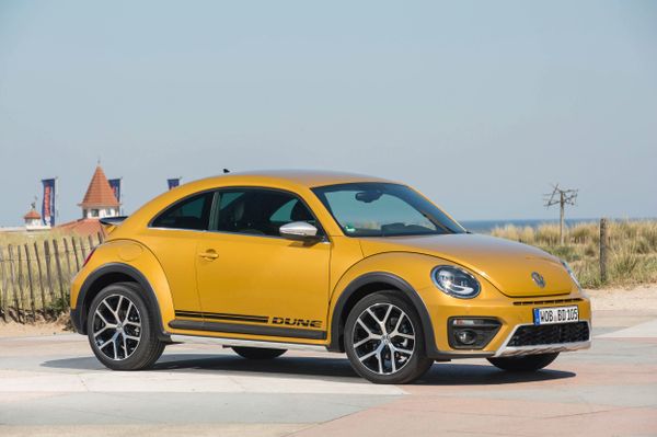 Volkswagen Beetle 2016. Carrosserie, extérieur. Hatchback 3-portes, 2 génération, restyling