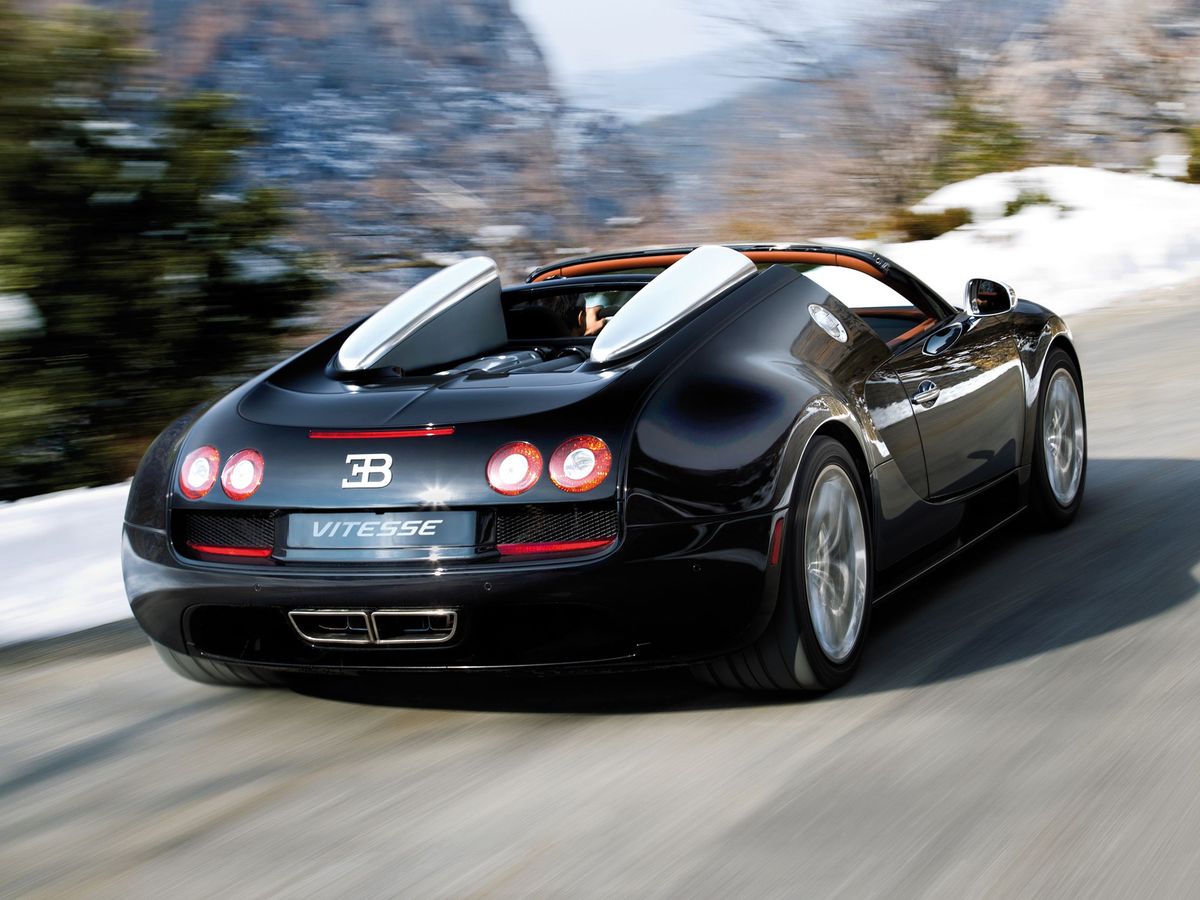 Bugatti EB Veyron 16.4 2009. Carrosserie, extérieur. Targa, 1 génération