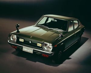Nissan Cherry 1974. Carrosserie, extérieur. Berline, 2 génération