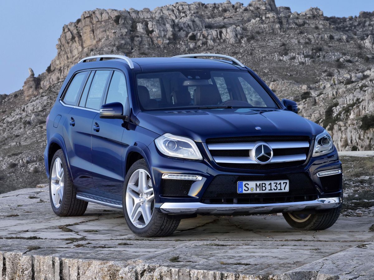 Mercedes-Benz Classe GL 2012. Carrosserie, extérieur. VUS 5-portes, 2 génération