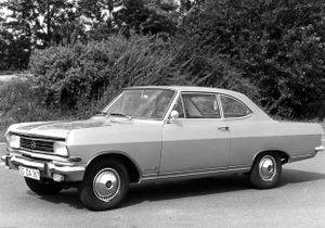 אופל רקורד 1965. מרכב, צורה. קופה, 2 דור