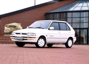 Subaru Justy 1988. Bodywork, Exterior. Mini 5-doors, 1 generation, restyling