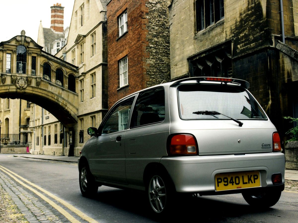 Daihatsu Cuore 1995. Carrosserie, extérieur. Mini 3-portes, 4 génération