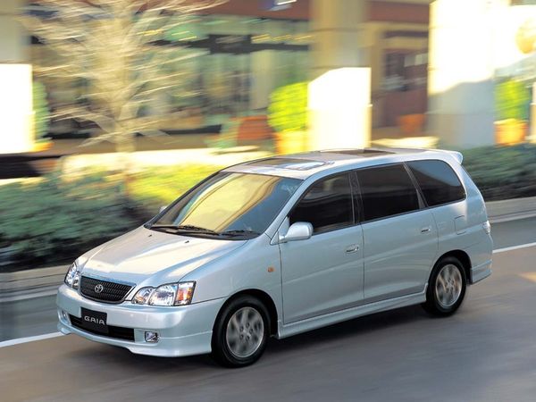 Toyota Gaia 1998. Carrosserie, extérieur. Compact Van, 1 génération