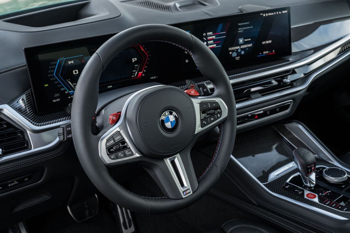 BMW X5 M 2023. Dashboard. SUV 5-doors, 3 generation, restyling 1