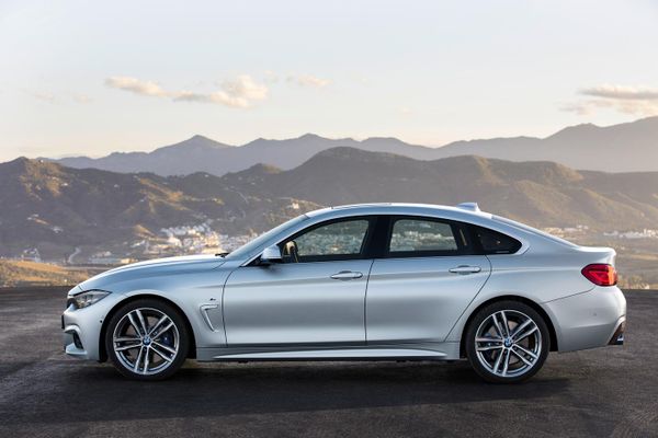 BMW 4 series 2017. Carrosserie, extérieur. Liftback, 1 génération, restyling