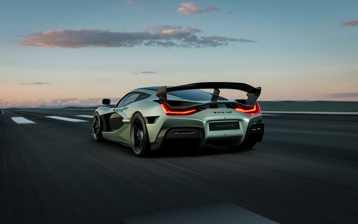 Rimac Nevera. Кузов, экстерьер.