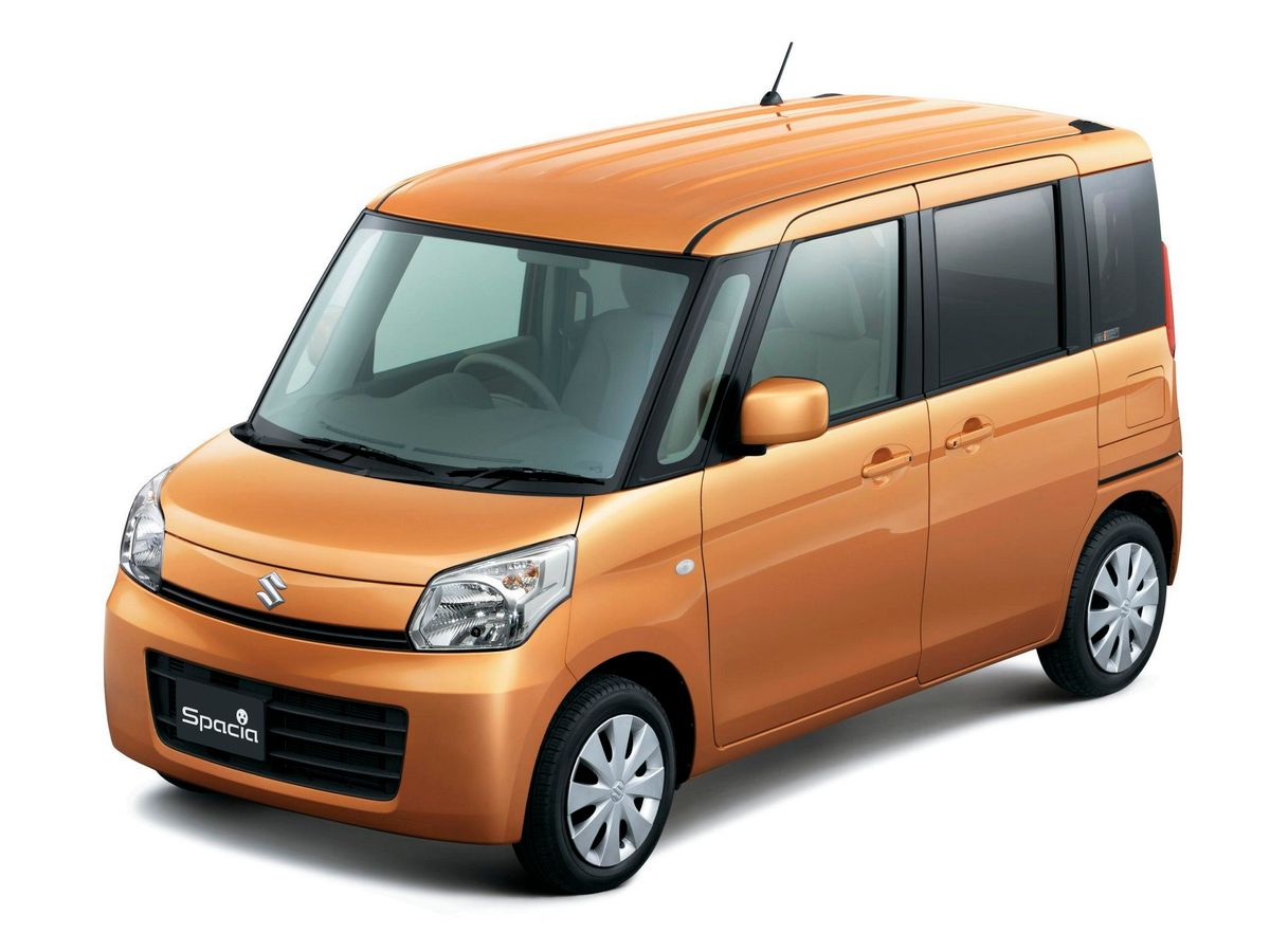 Suzuki Spacia 2013. Carrosserie, extérieur. Monospace compact, 1 génération