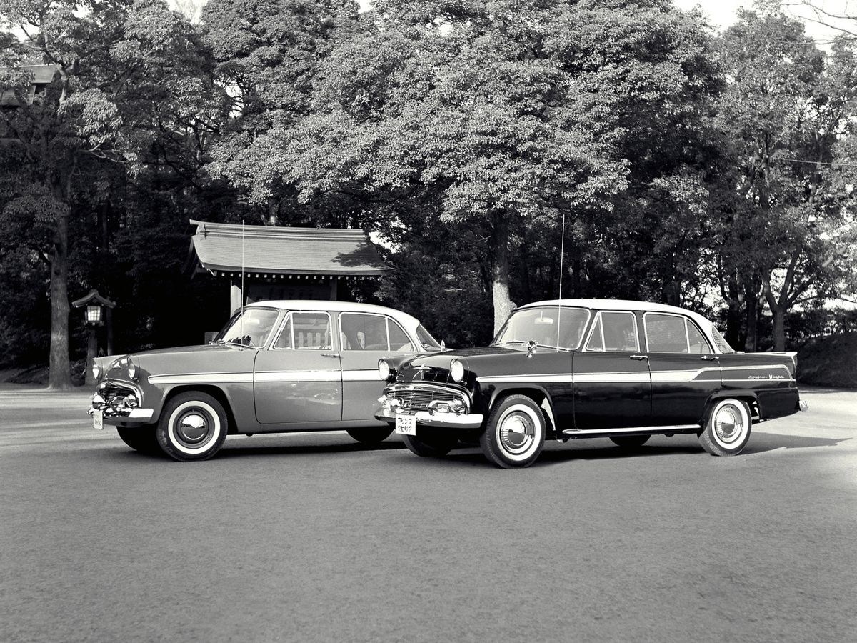 Nissan Gloria 1959. Carrosserie, extérieur. Berline, 1 génération