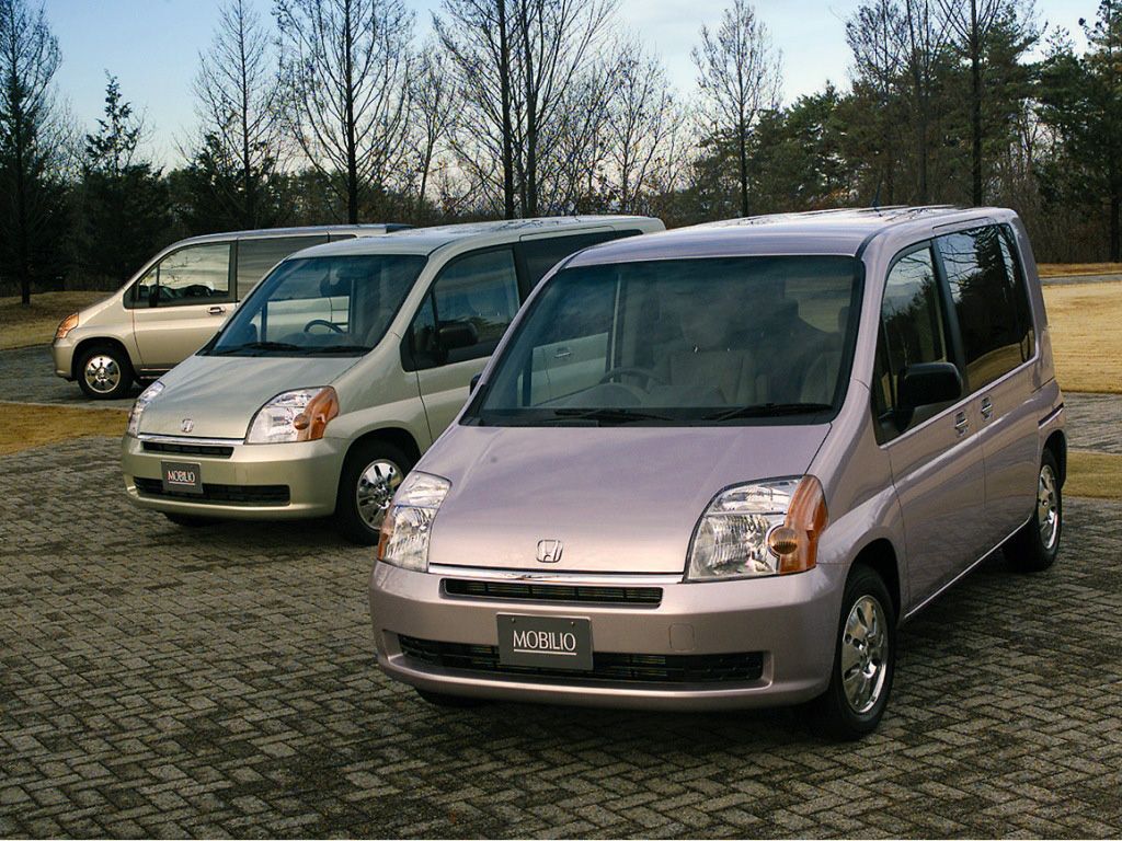 Honda Mobilio 2001. Carrosserie, extérieur. Compact Van, 1 génération