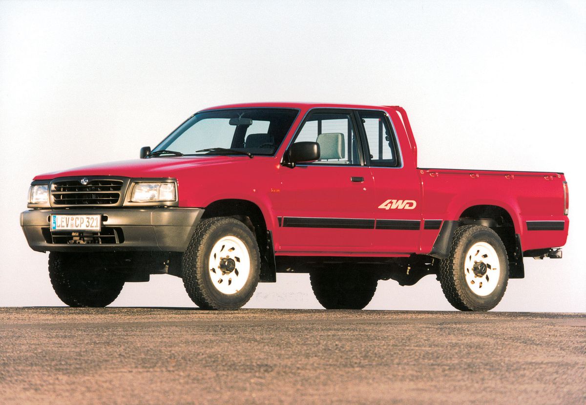 Mazda Proceed 1985. Carrosserie, extérieur. 1.5 pick-up, 4 génération