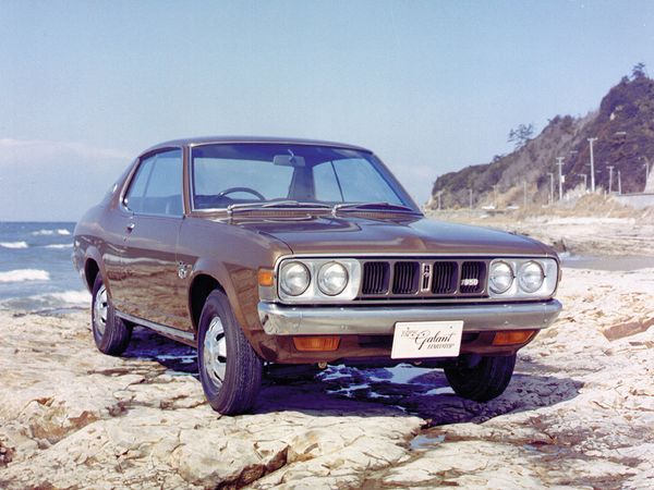 Mitsubishi Galant 1973. Bodywork, Exterior. Coupe, 2 generation