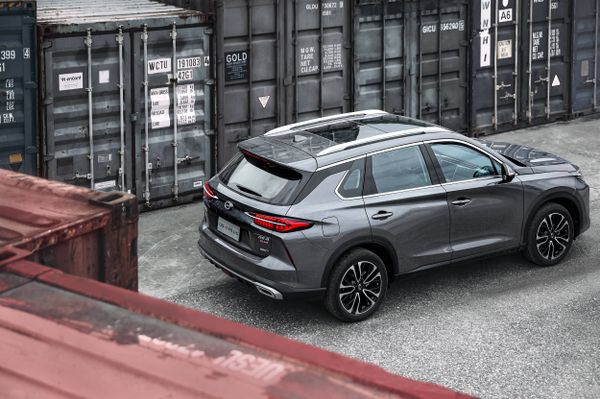 GAC Trumpchi GS4 Plus 2021. מרכב, צורה. רכב שטח 5 דלתות, 1 דור
