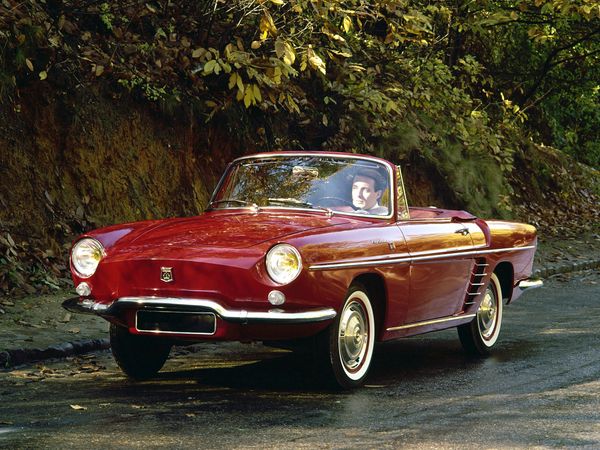 Renault Floride 1958. Bodywork, Exterior. Cabrio, 1 generation