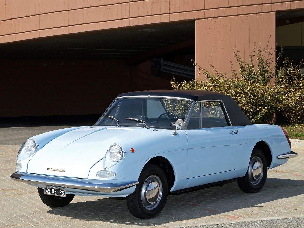 אוטוביאנקי Stellina 1964. מרכב, צורה. קבריולט, 1 דור