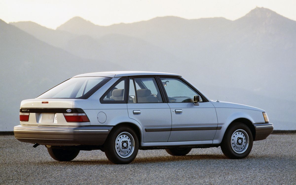 Ford Escort (North America) 1980. Carrosserie, extérieur. Hatchback 5-portes, 1 génération