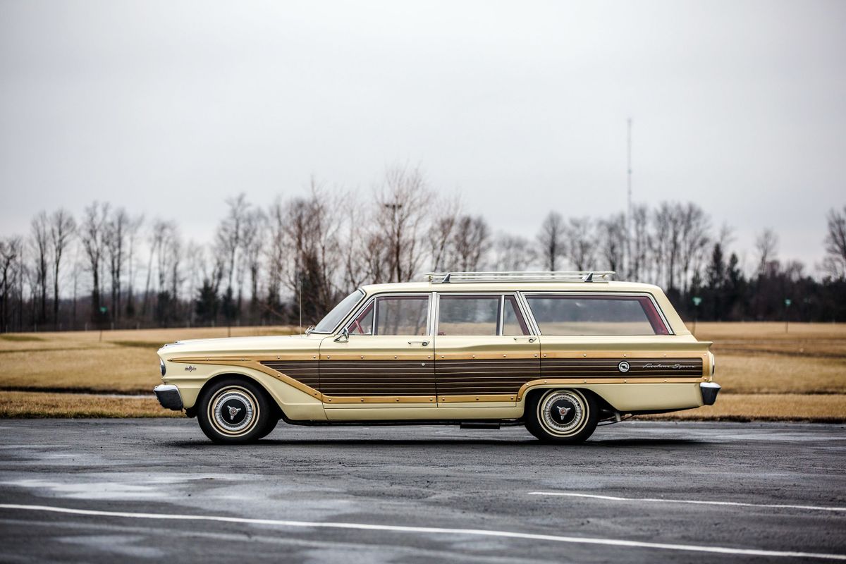 פורד פיירליין ‏1962. מרכב, צורה. סטיישן 5 דלתות, 4 דור
