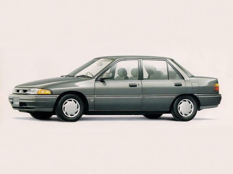 Форд Лайсер 1989. Кузов, экстерьер. Седан, 3 поколение