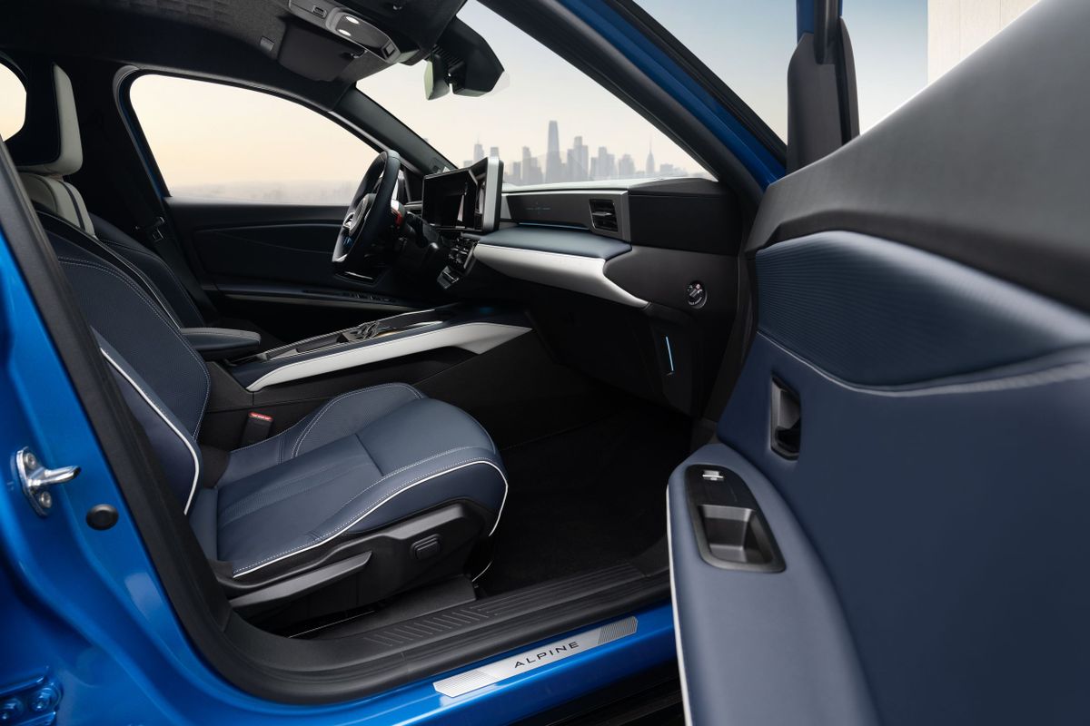 Alpine A290 2024. Передние сидения. Хэтчбек 3 дв., 1 поколение