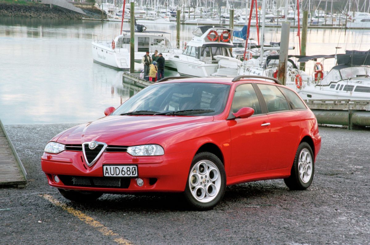 Alfa Romeo 156 2002. Carrosserie, extérieur. Break 5-portes, 1 génération, restyling 1