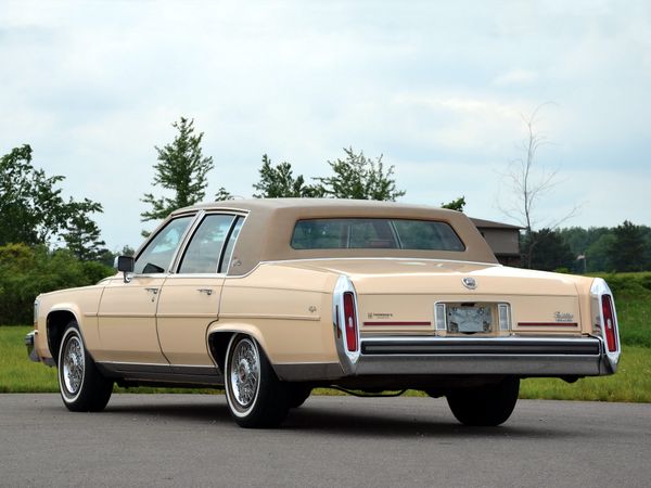 Cadillac Brougham 1987. Bodywork, Exterior. Sedan, 1 generation