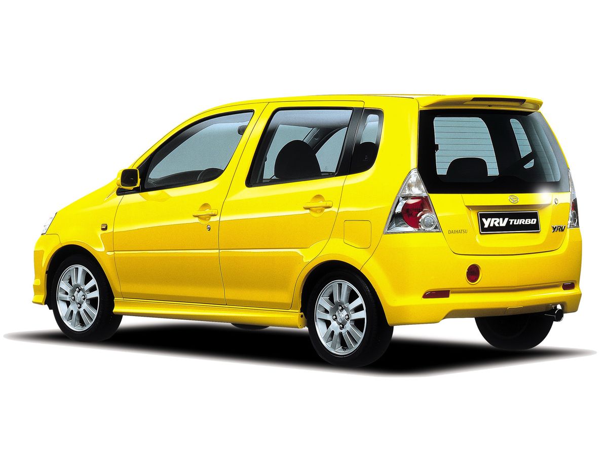 دايهاتسو YRV 2002. الهيكل، المظهر الخارجي. كومباكت فان, 1 الجيل، تحديث
