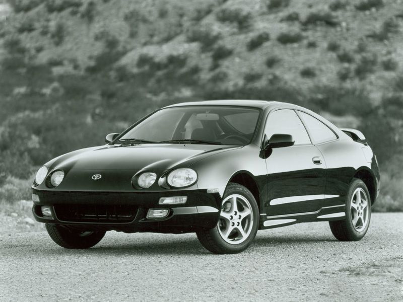 Тойота Селика 1996. Кузов, экстерьер. Хэтчбек 3 дв., 6 поколение, рестайлинг