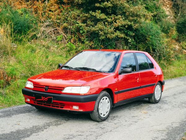 Peugeot 306 1993. Carrosserie, extérieur. Mini 5-portes, 1 génération