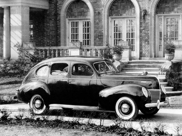 Mercury Eight 1939. Carrosserie, extérieur. Berline, 1 génération