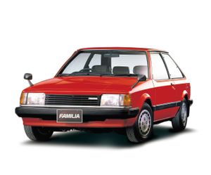 Mazda Familia 1980. Carrosserie, extérieur. Hatchback 3-portes, 5 génération