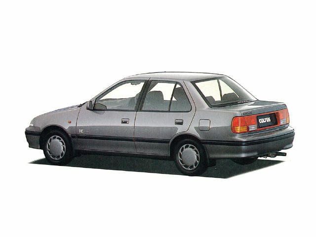 Suzuki Cultus 1988. Carrosserie, extérieur. Berline, 2 génération