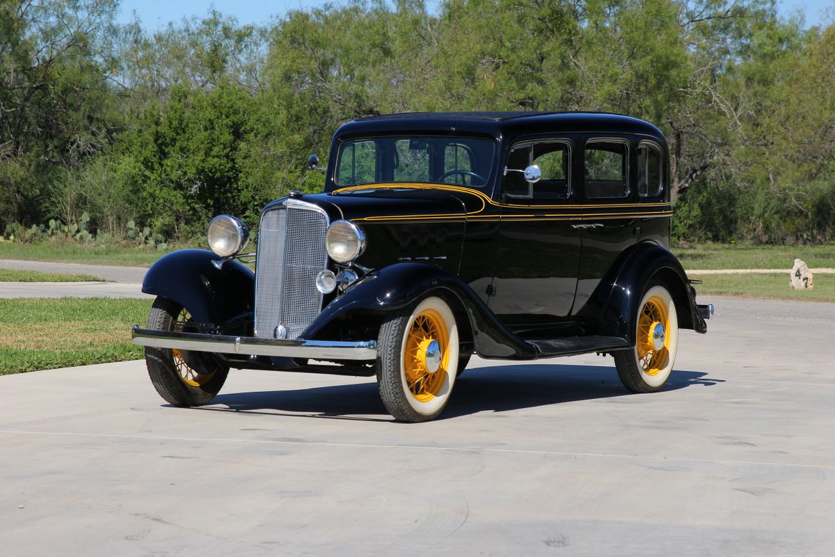 Chevrolet Master 1933. Carrosserie, extérieur. Hatchback 4-portes, 1 génération