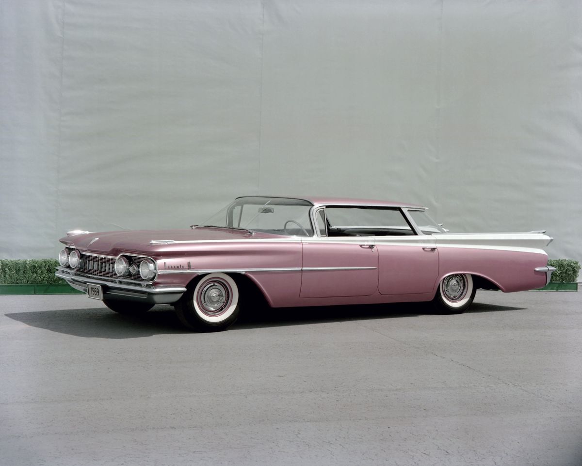 Oldsmobile Eighty Eight 1959. Bodywork, Exterior. Sedan, 4 generation