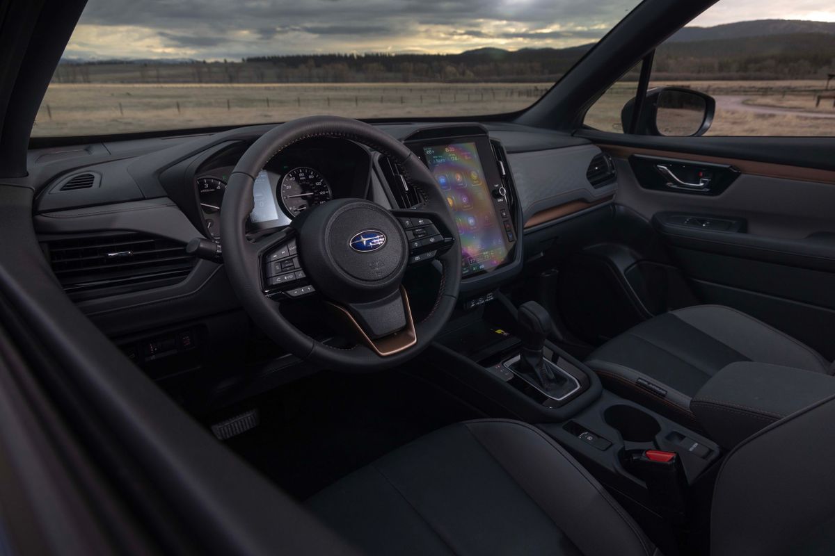 Subaru Forester 2023. Передние сидения. Внедорожник 5 дв., 6 поколение