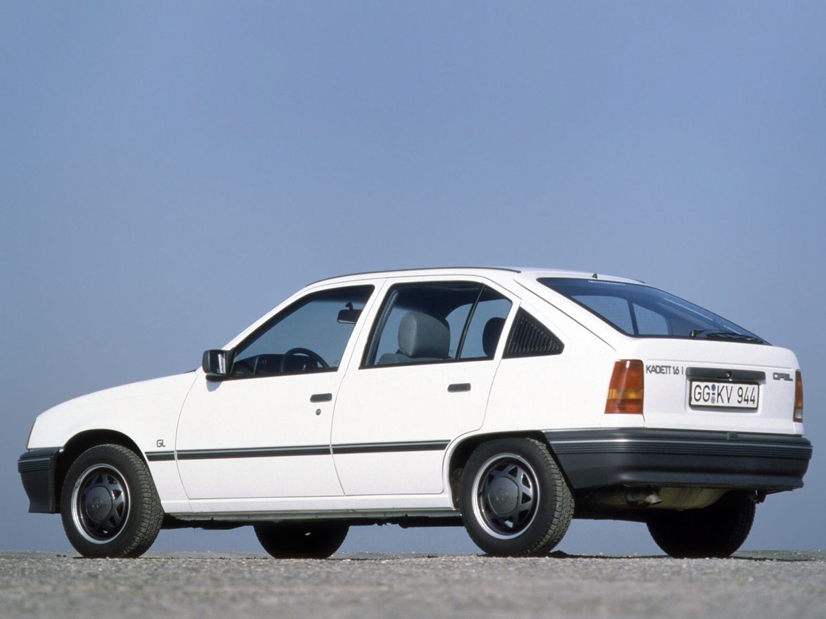 Opel Kadett 1984. Carrosserie, extérieur. Hatchback 5-portes, 5 génération