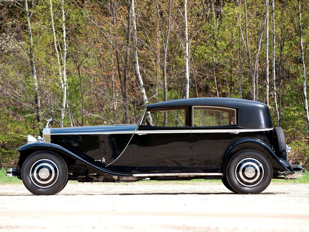 Rolls-Royce Phantom 1929. Carrosserie, extérieur. Berline, 2 génération