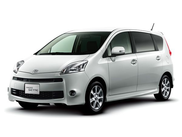 Toyota Passo Sette 2008. Carrosserie, extérieur. Compact Van, 1 génération
