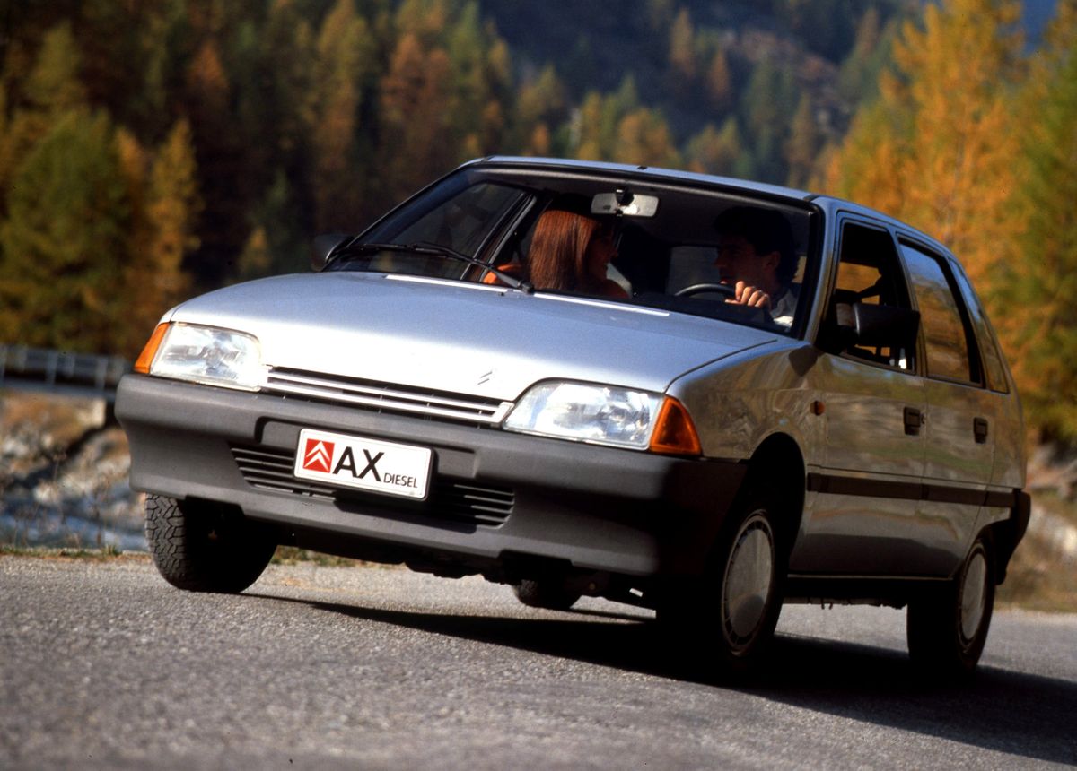 Citroën AX 1986. Carrosserie, extérieur. Mini 5-portes, 1 génération